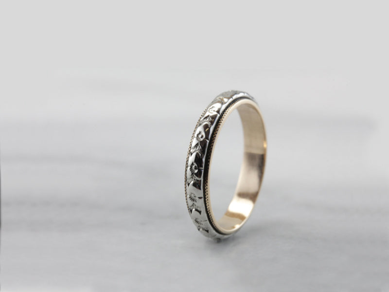 Orange blossom online wedding band