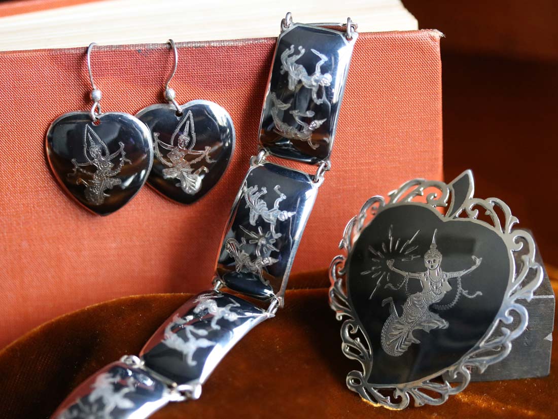 Thai silver bracelets deals