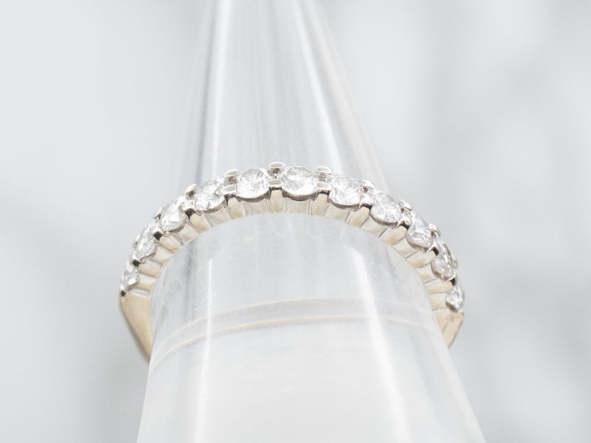 White Gold Diamond Wedding Band