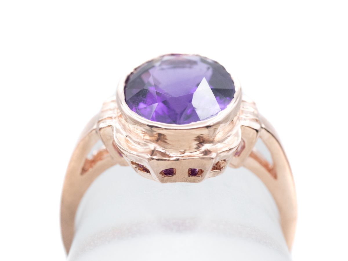 The Amethyst Peggy Ring