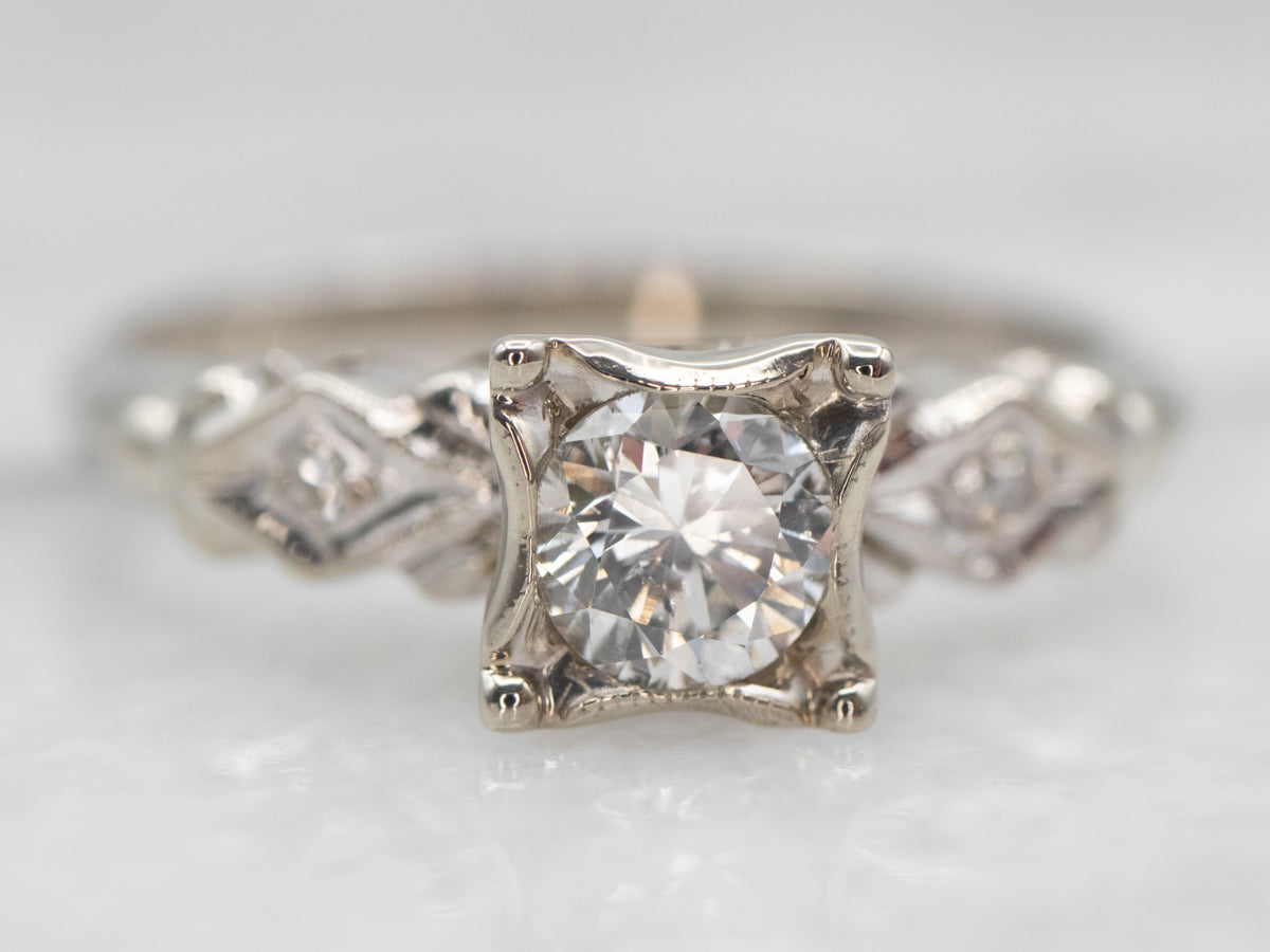 Vintage Diamond Engagement Ring