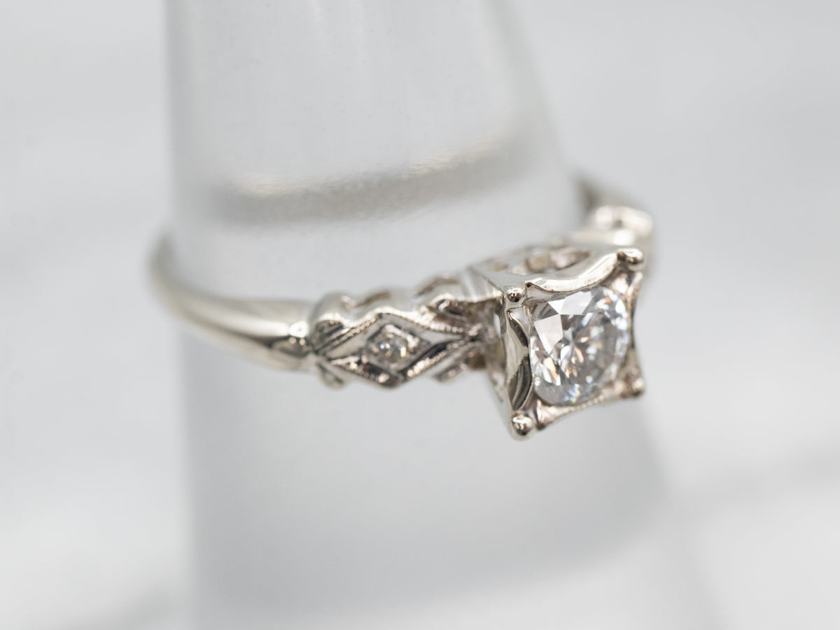 Vintage Diamond Engagement Ring