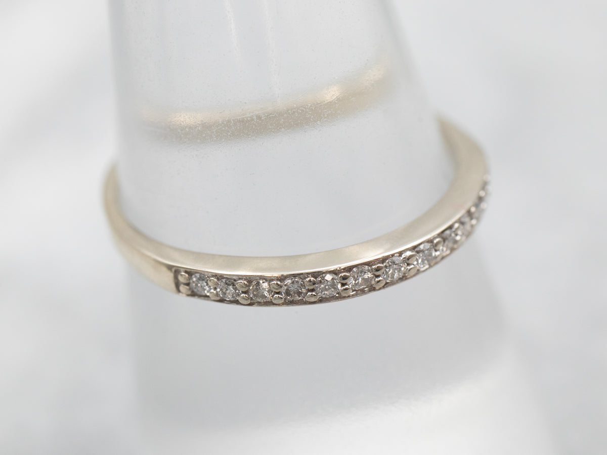 White Gold Diamond Band