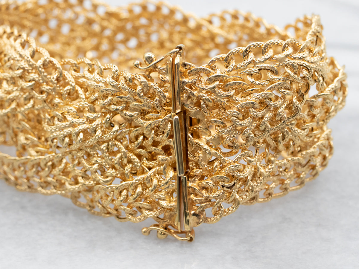 14k Braided hotsell Bracelet