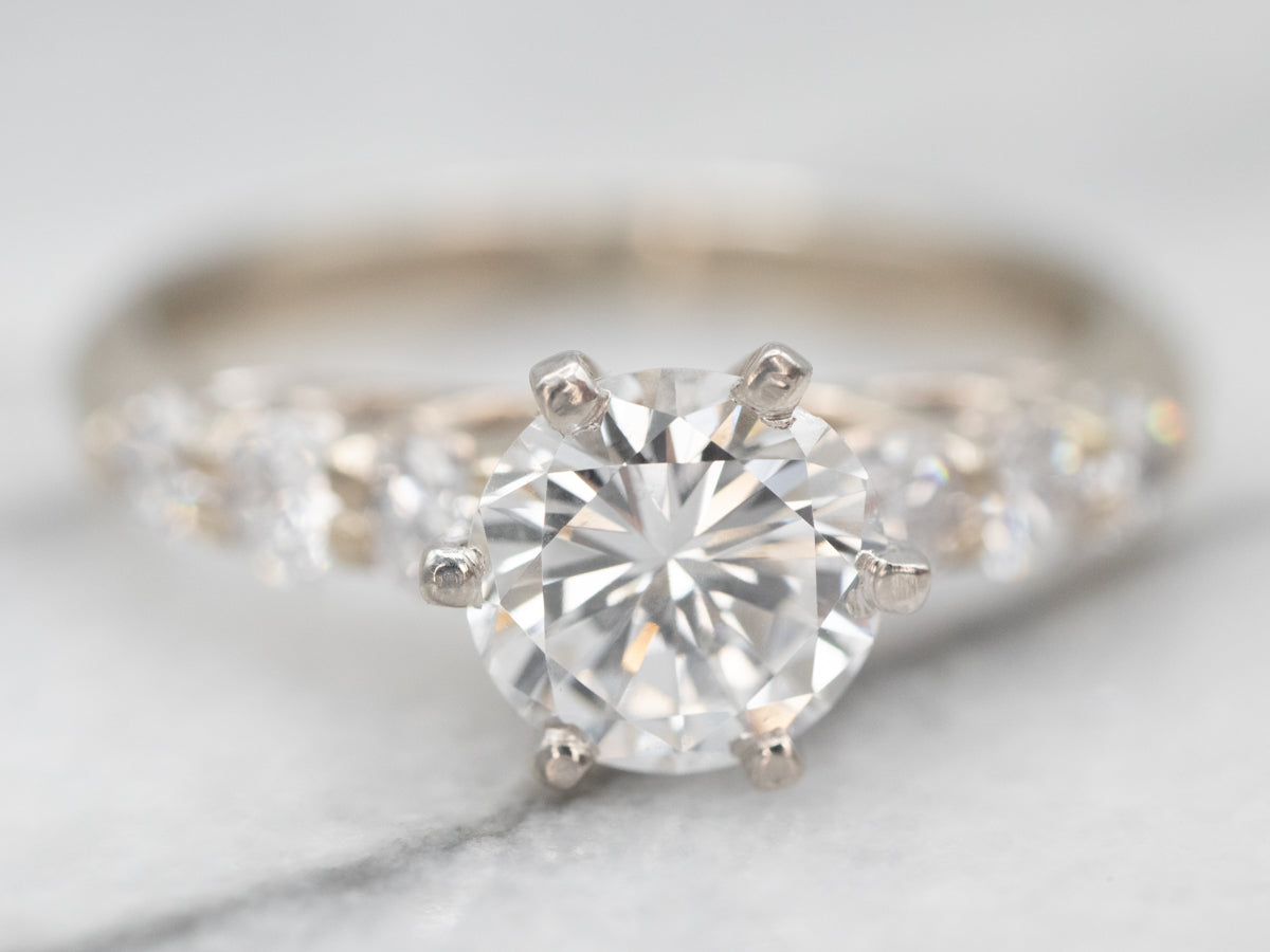 Round Brilliant Diamond Engagement Ring