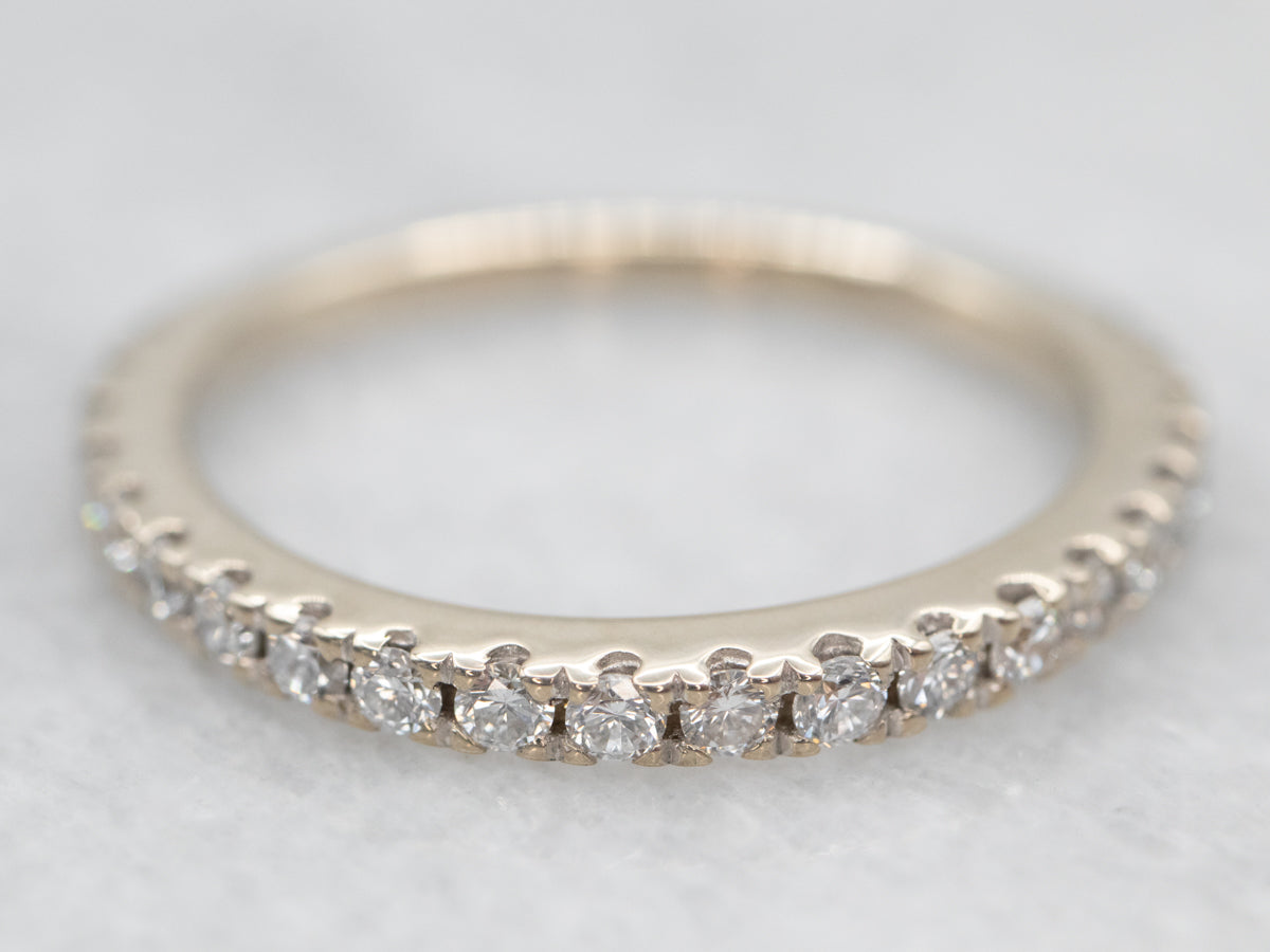 White Gold Diamond Wedding Band