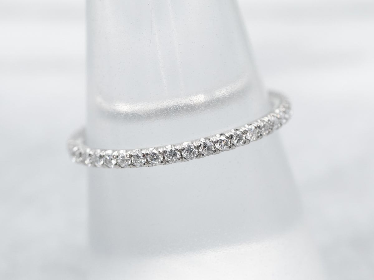 Platinum Diamond Eternity Band