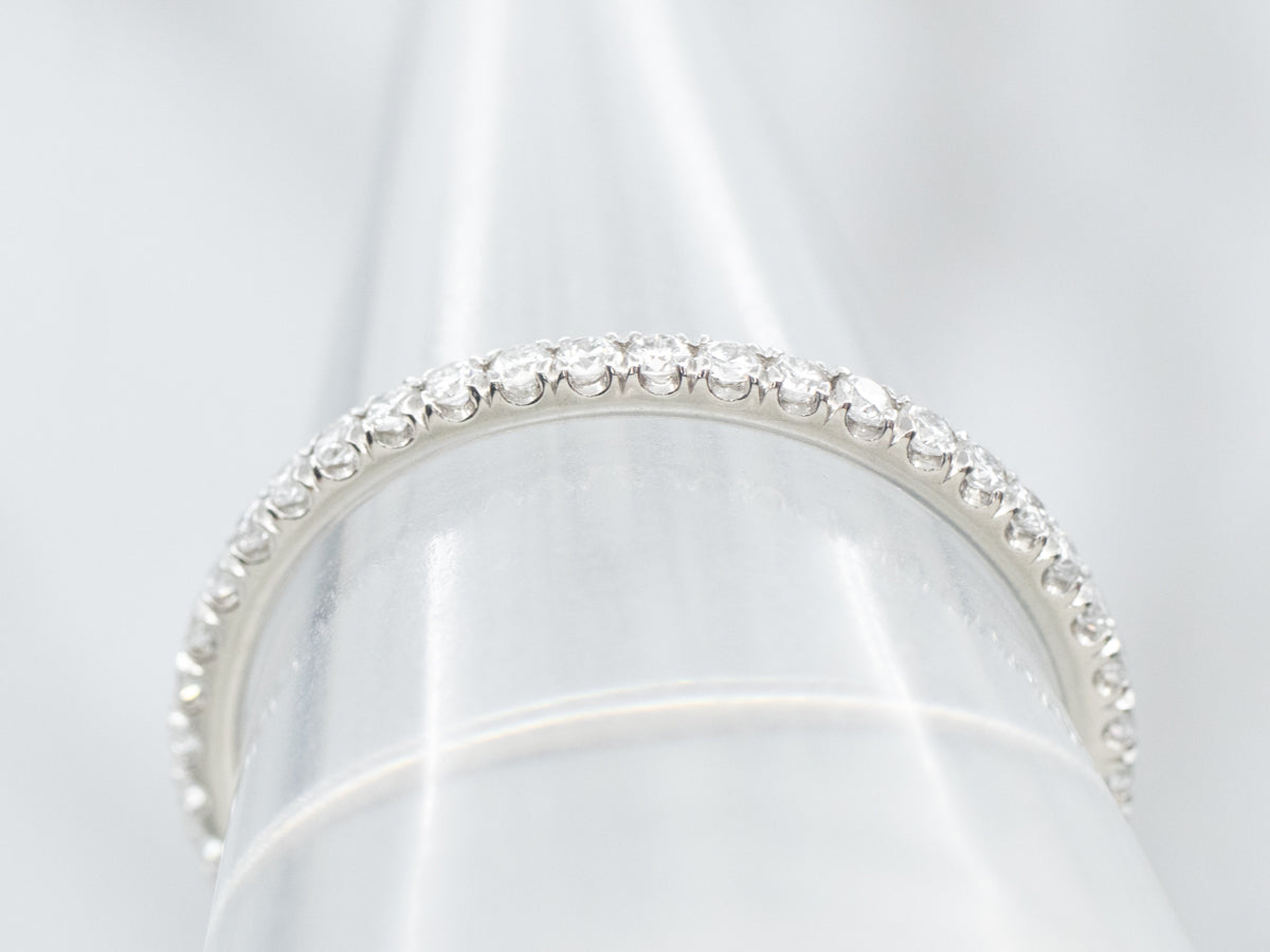 Platinum Diamond Eternity Band