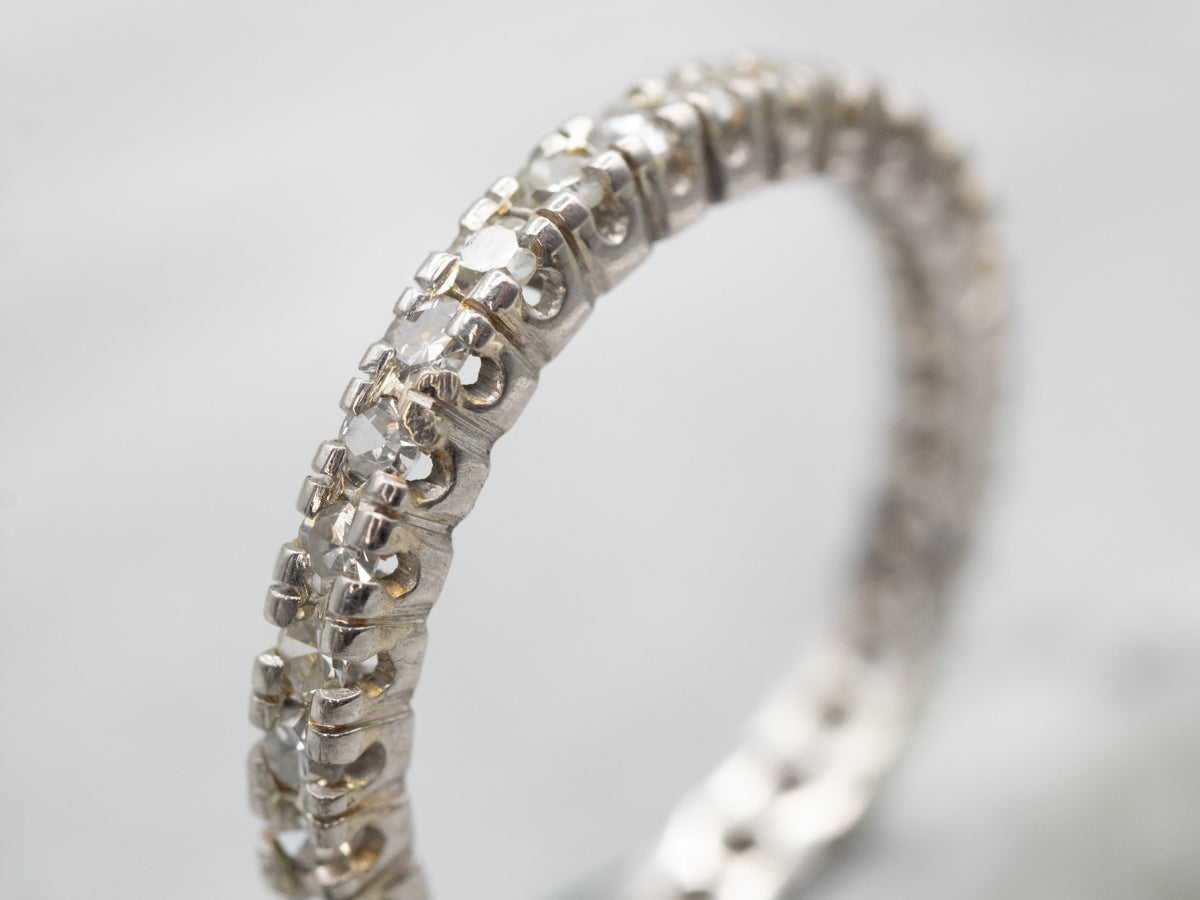 Platinum Diamond Eternity Band