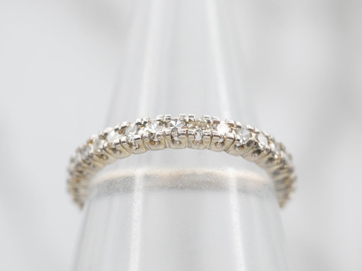 Platinum Diamond Eternity Band