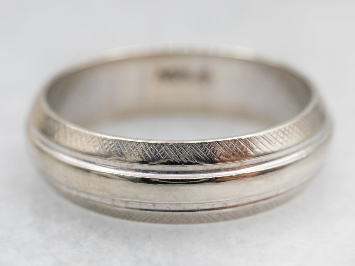 Crosshatched Pattern Edge Band