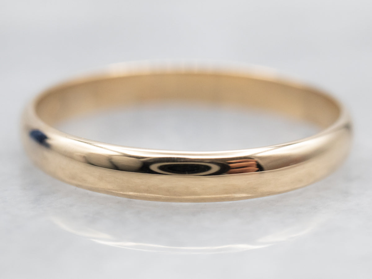 Classic Unisex Gold Band