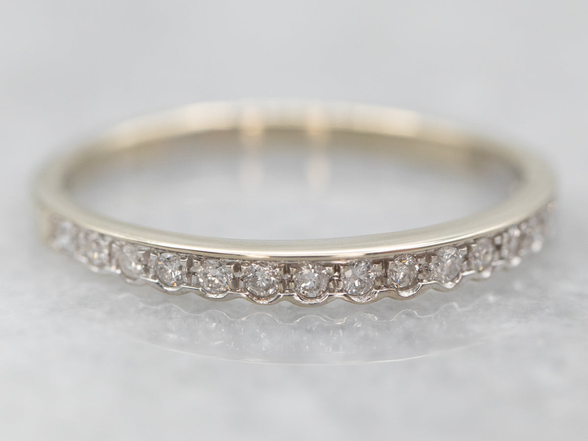 White Gold Diamond Wedding Band