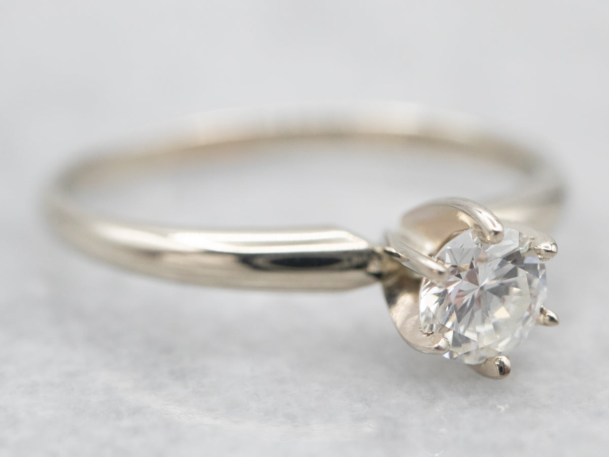 Classic Diamond Solitaire Engagement Ring