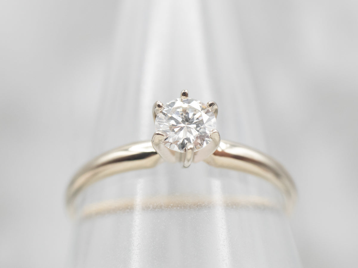 Classic Diamond Solitaire Engagement Ring