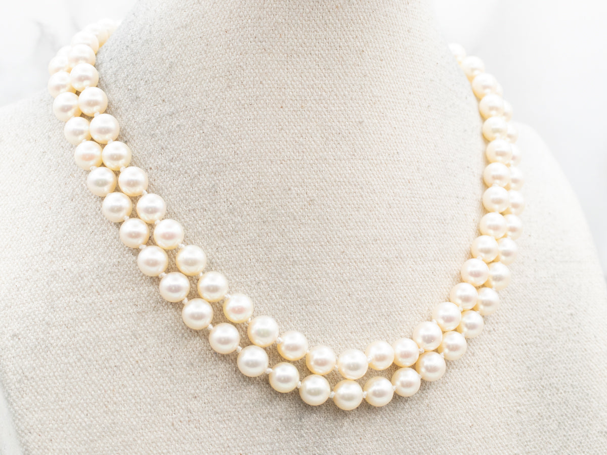 Pearl & Ruby Necklace