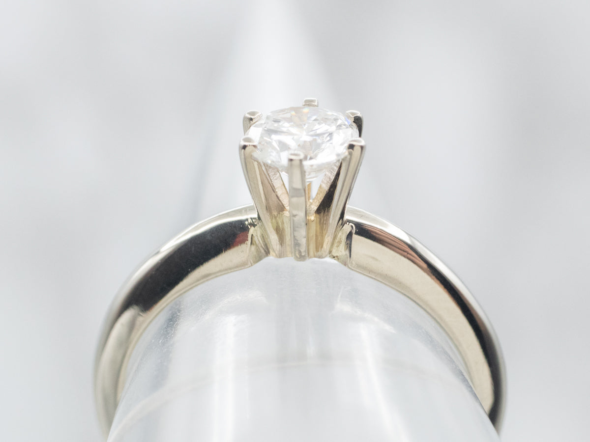 Classic Diamond Solitaire Engagement Ring