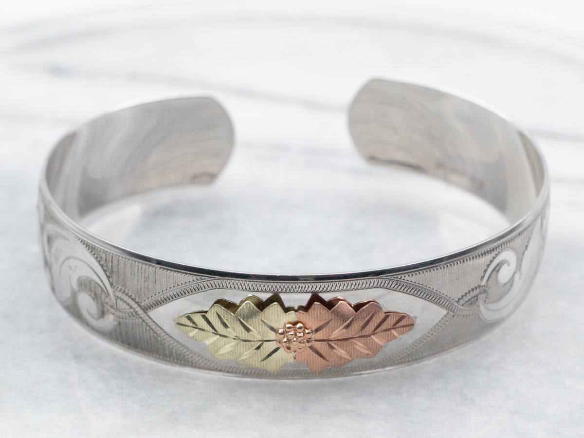 Sterling Silver Women Cuff Bracelet ,wide Flexible Cuff, Engraved Silver  Bracelet -  Sweden