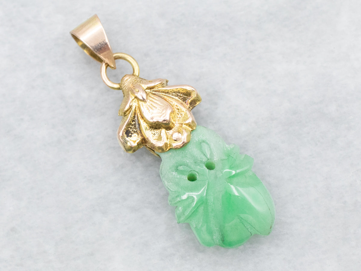 Carved Jade Pendant