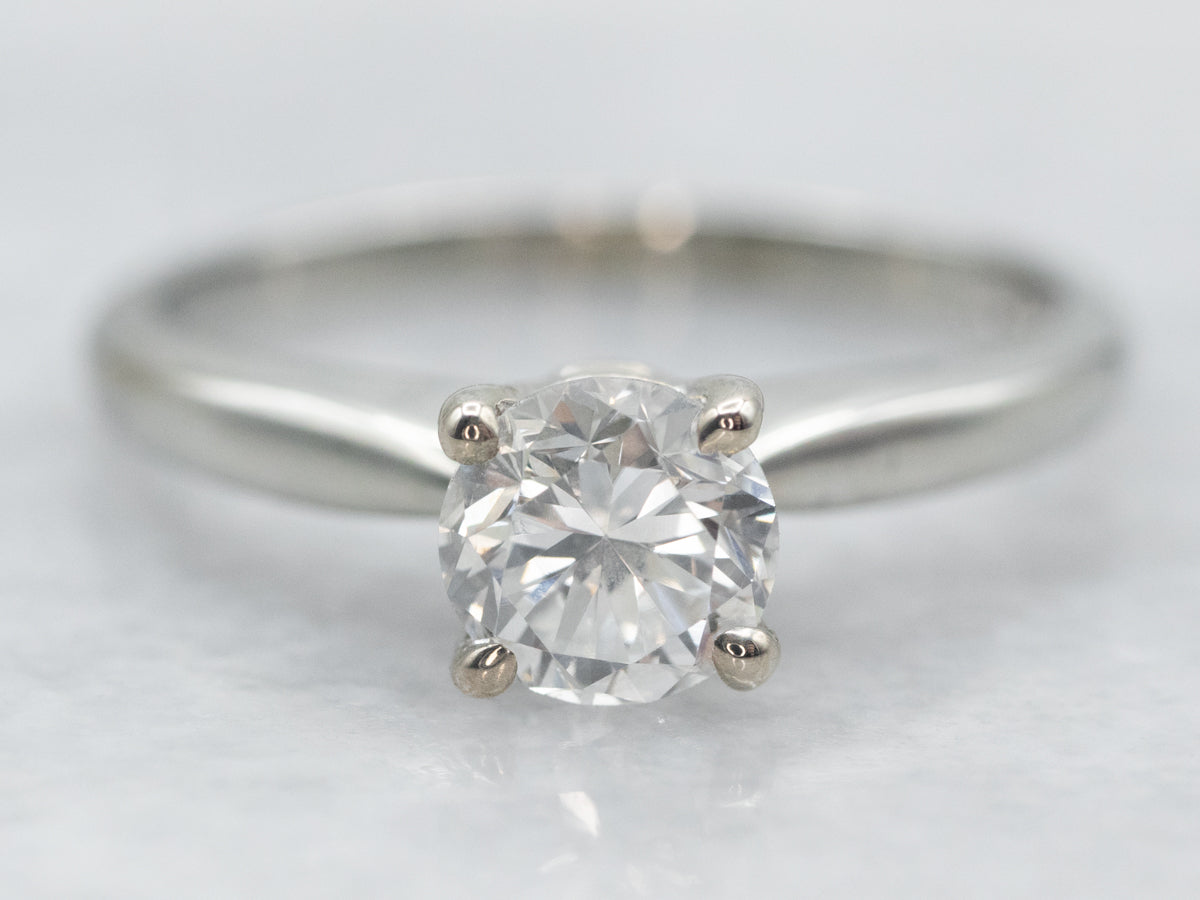 Classic Round Brilliant Diamond Solitaire Ring