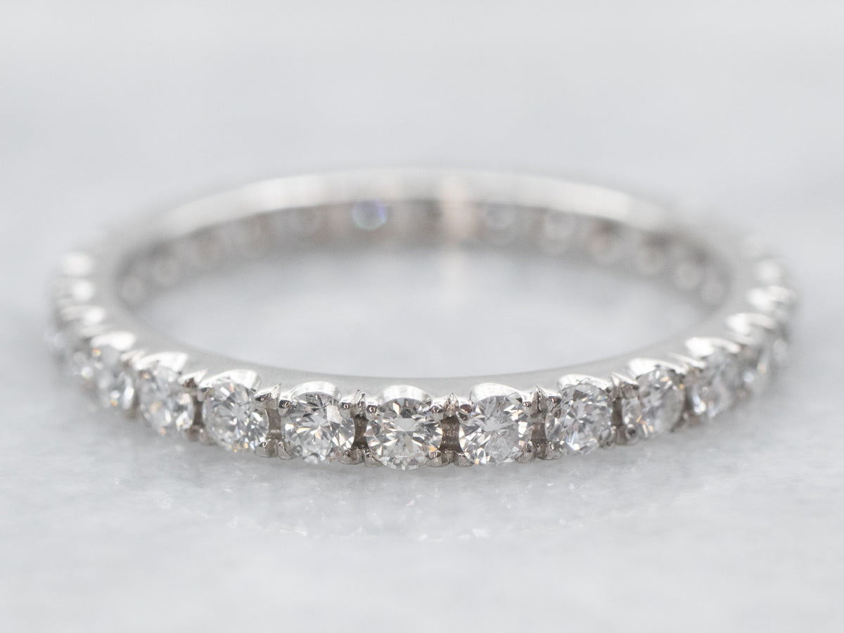 Platinum Diamond Eternity Wedding Band