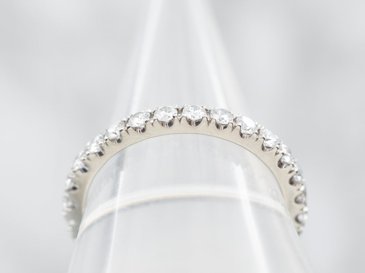 Platinum Diamond Eternity Wedding Band