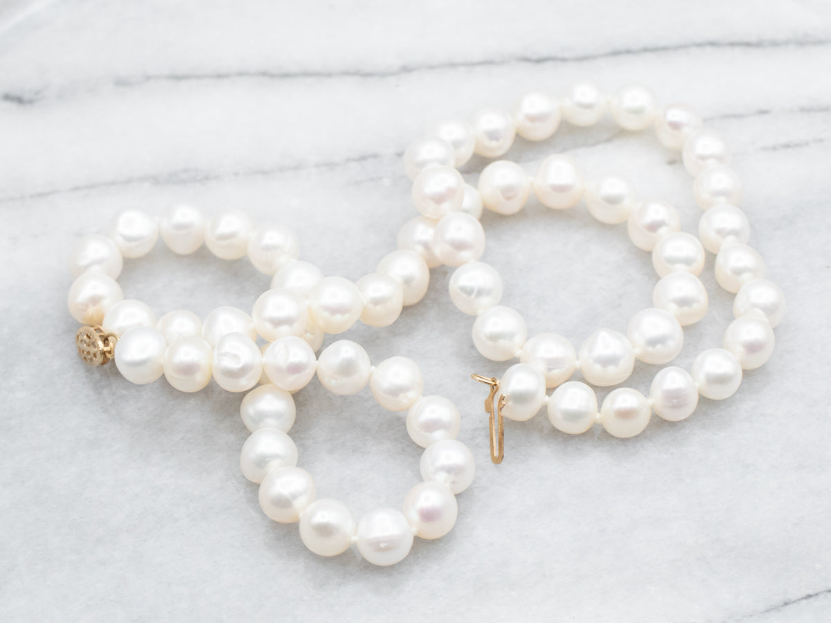 Freshwater Pearl Beaded Necklace