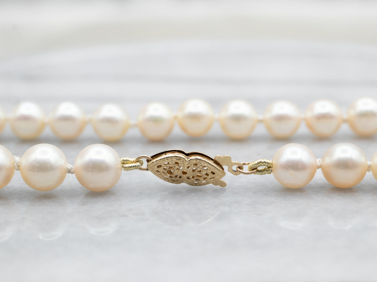 High-Quality Beaded Pearl Necklace