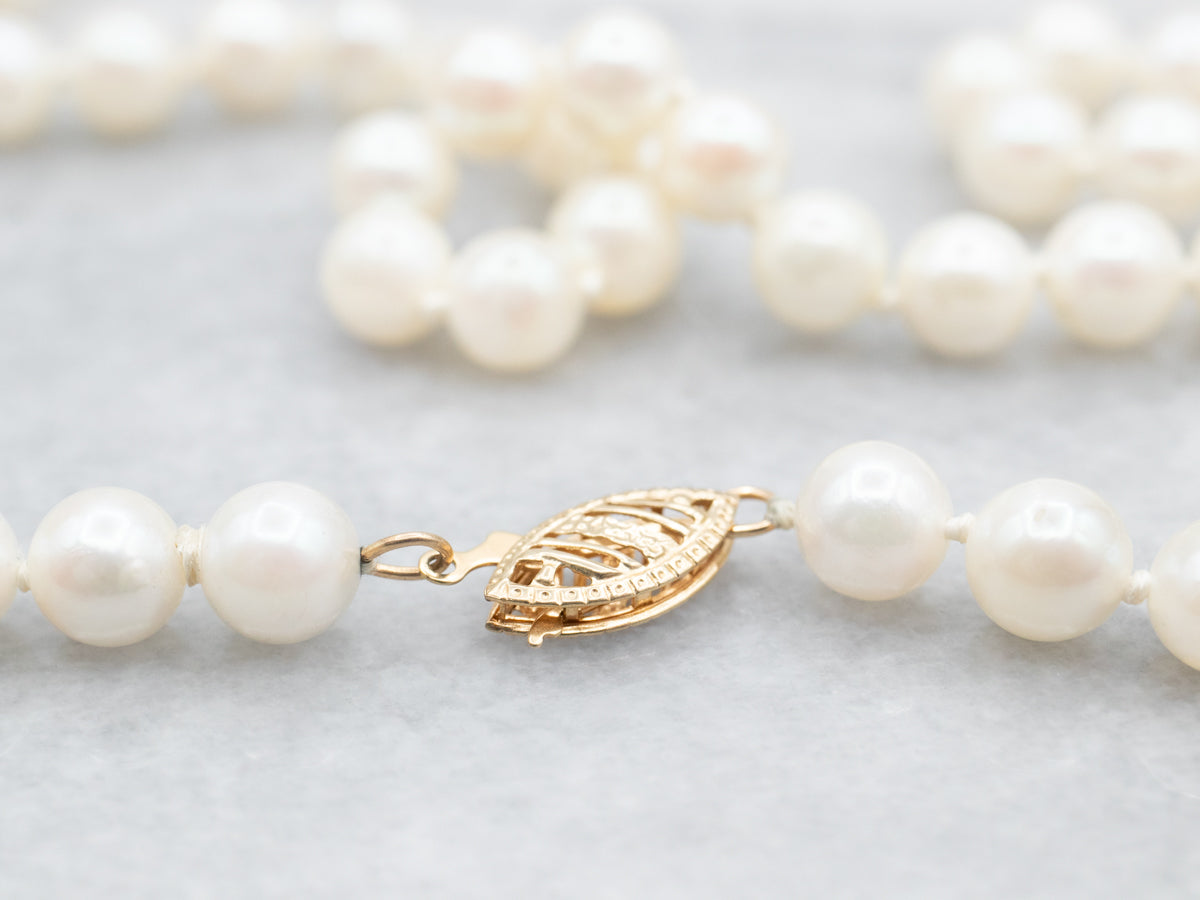 14k ips pearl necklace online
