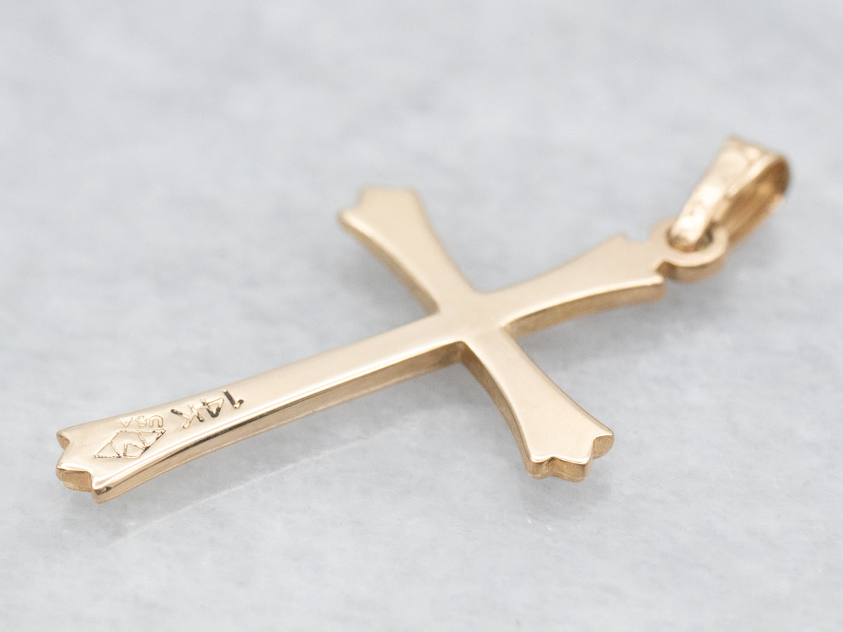 Dainty Cross Pendant