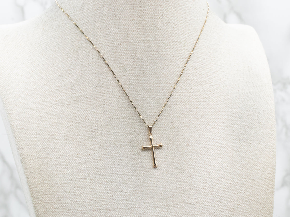 Dainty Cross Pendant