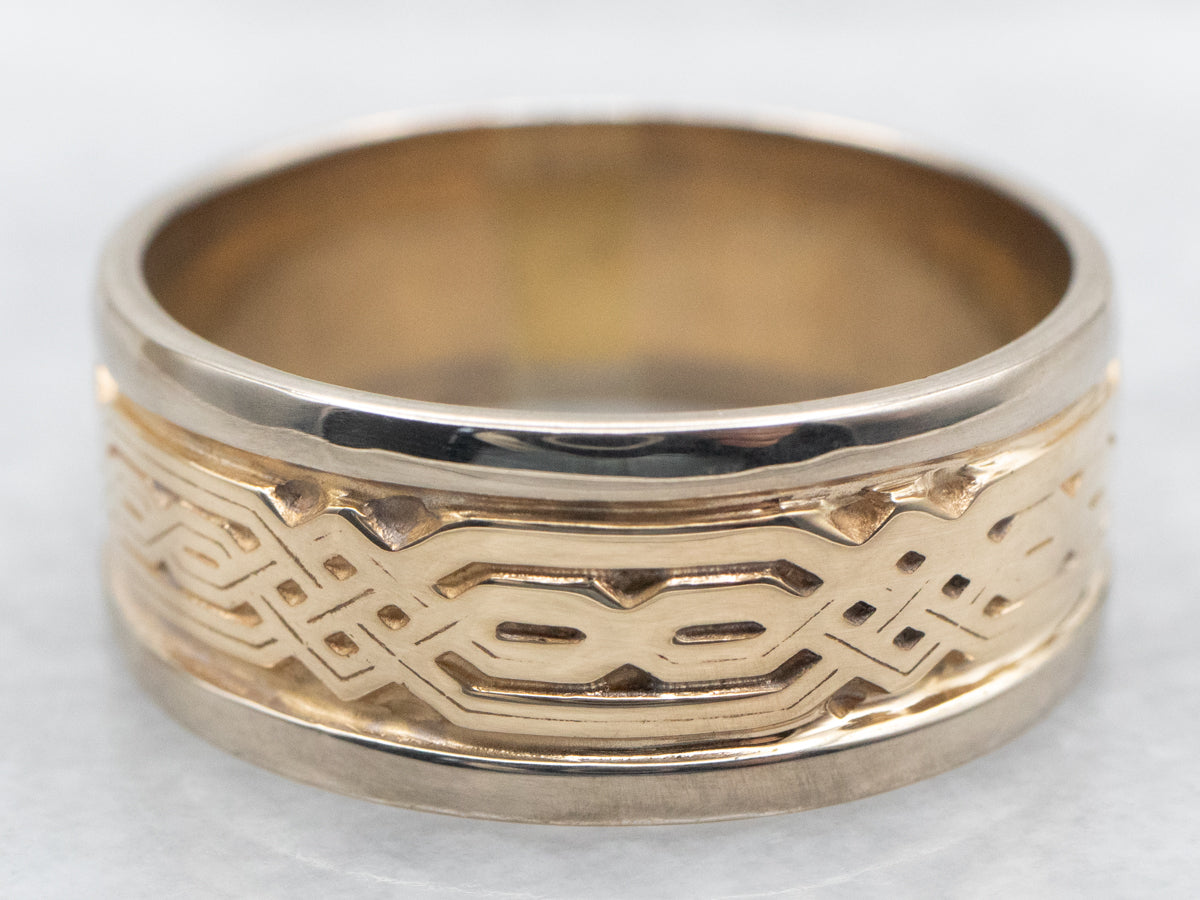 Men&#39;s Woven Knot Patterned Band