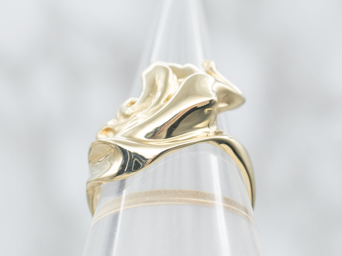 Etherial Female Figure Ring