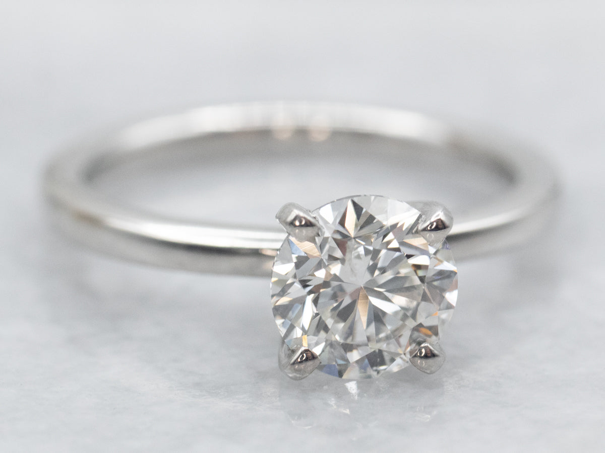 Platinum Diamond Solitaire Engagement Ring