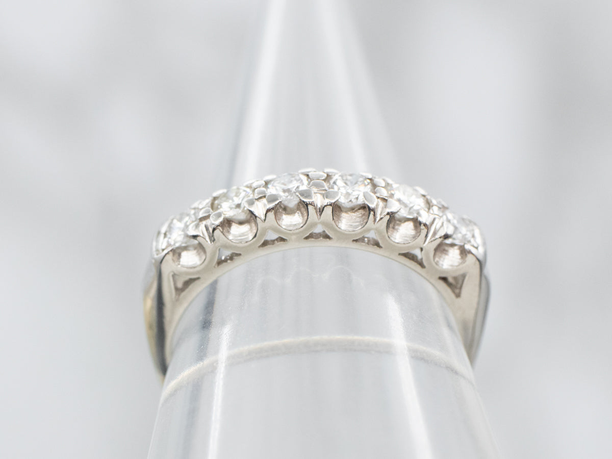 White Gold Diamond Wedding Band