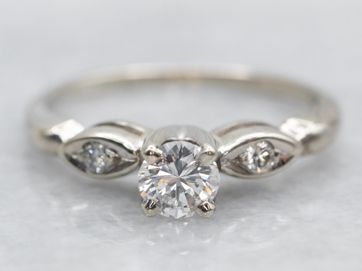 Sweet Diamond Engagement Ring