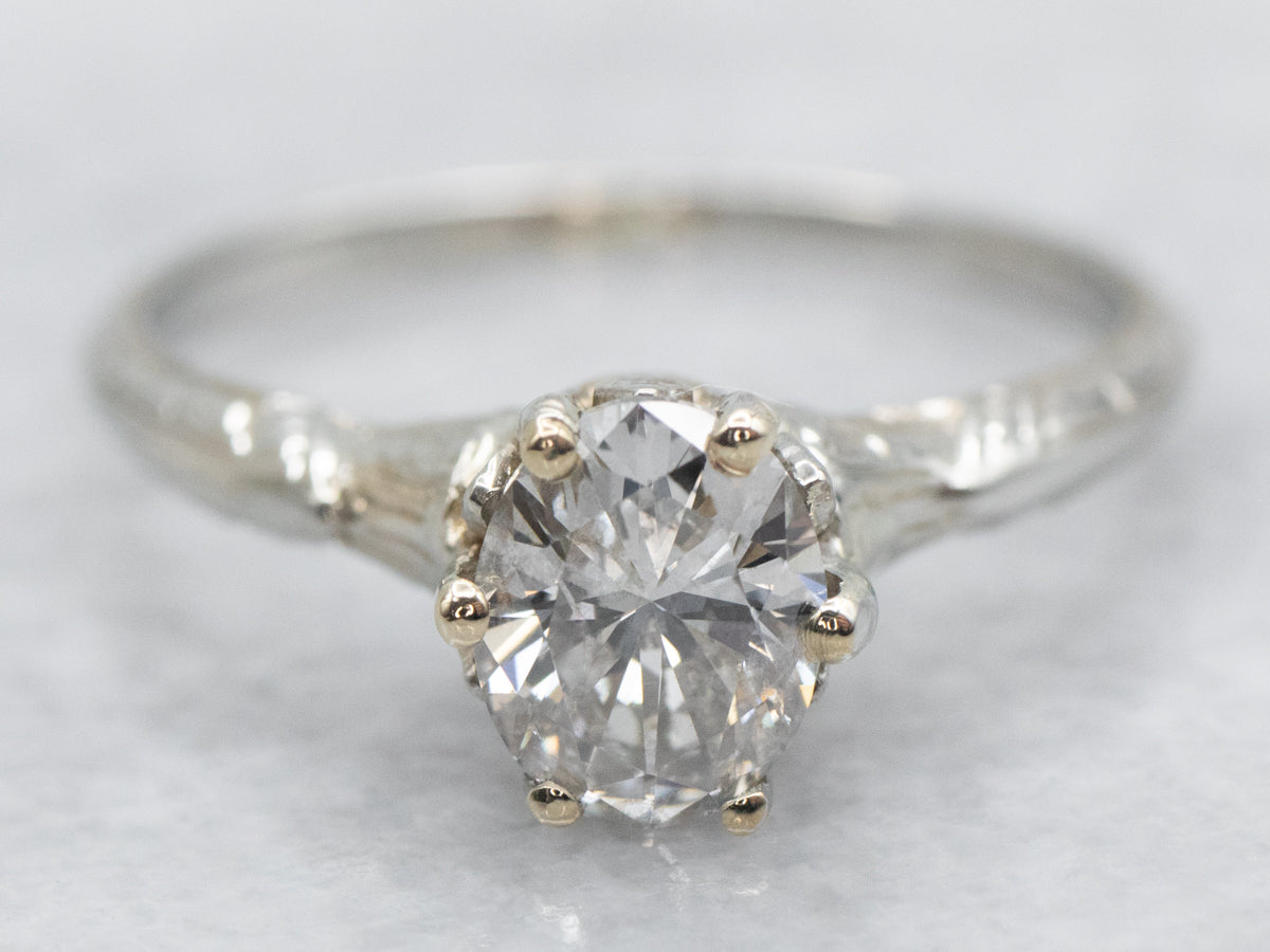 Diamond Solitaire Engagement Ring