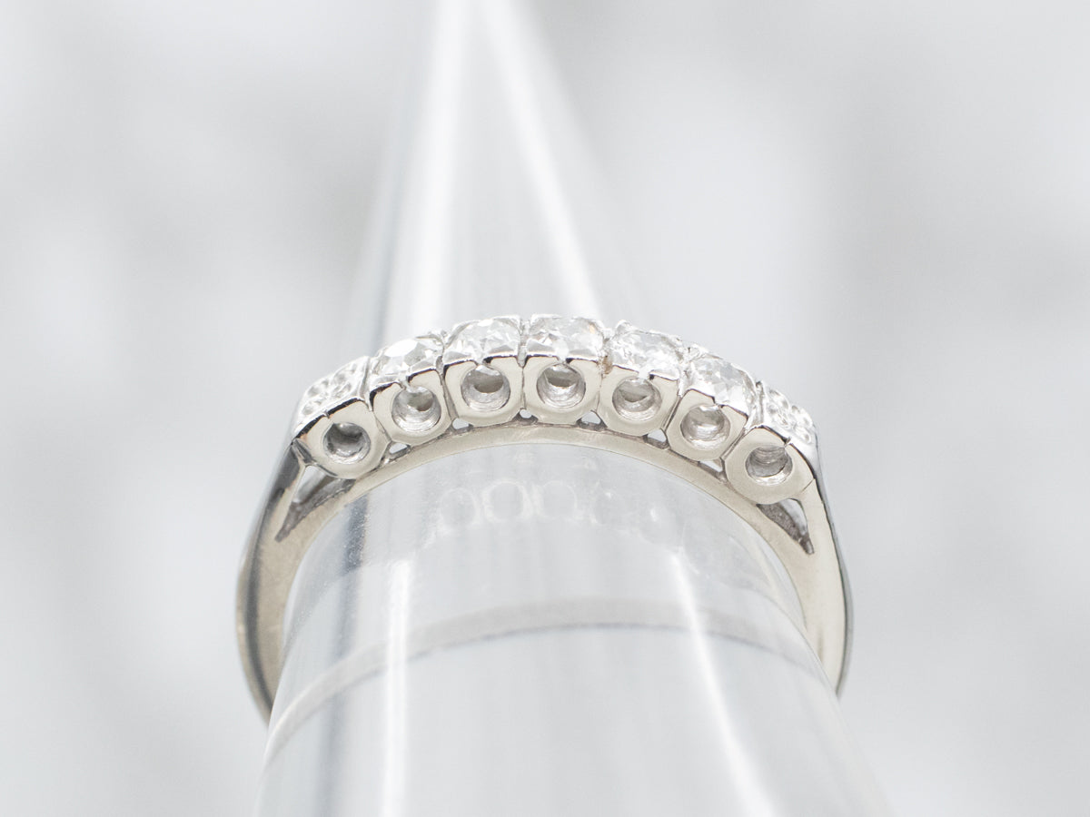 Platinum Diamond Wedding Band