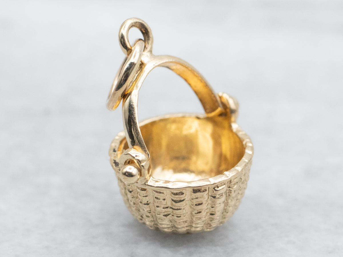 Nantucket Basket Charm