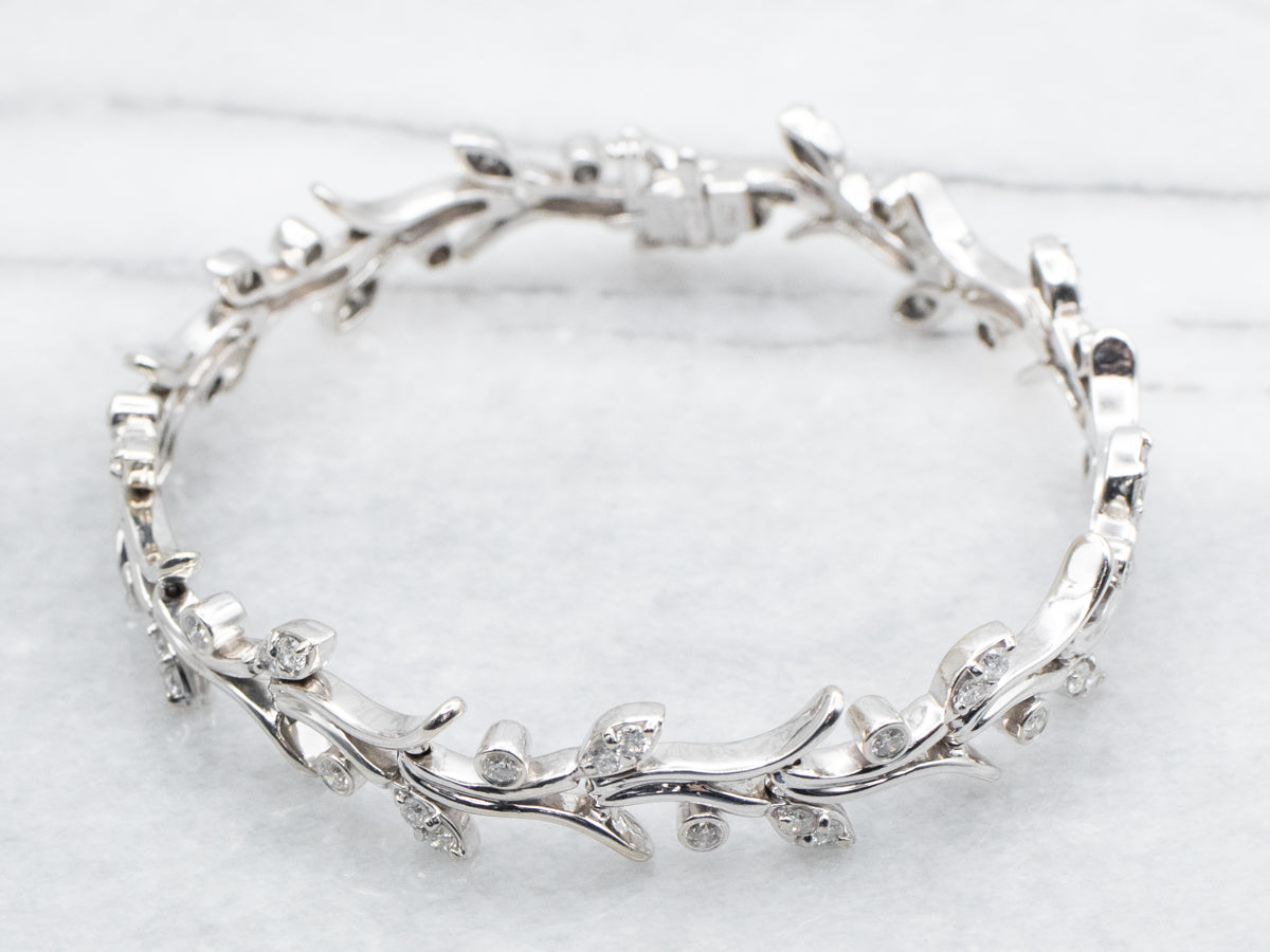 Botanical Diamond Bracelet