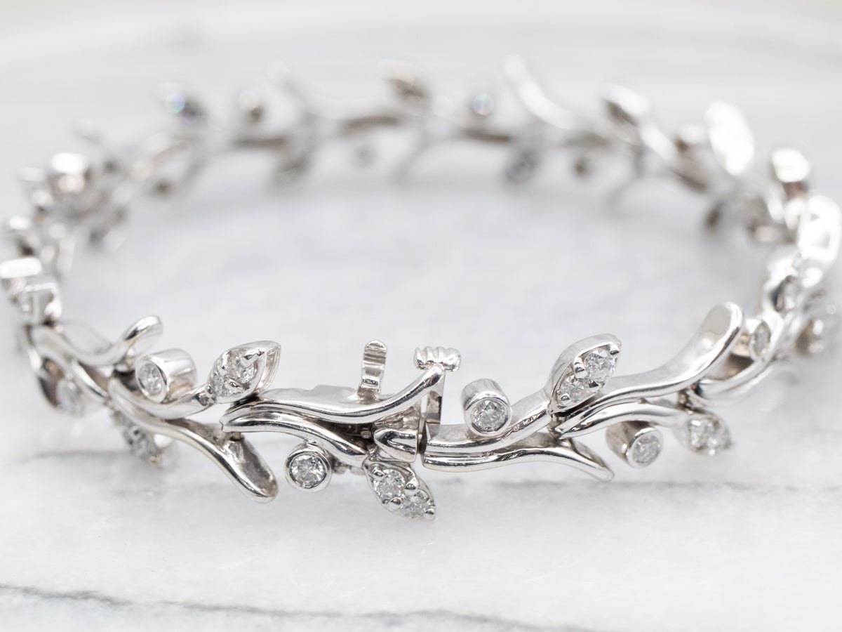 Botanical Diamond Bracelet