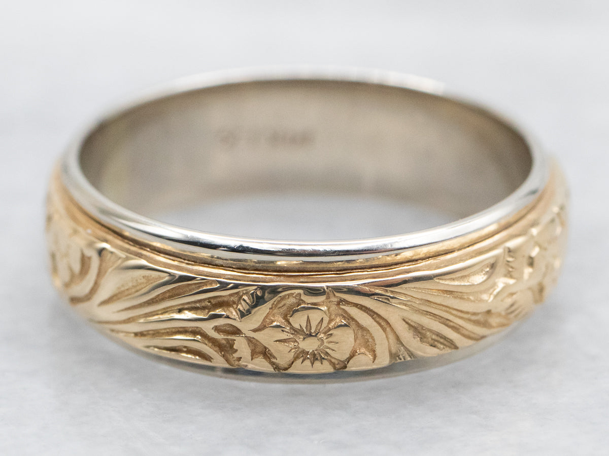 Floral Wedding Band