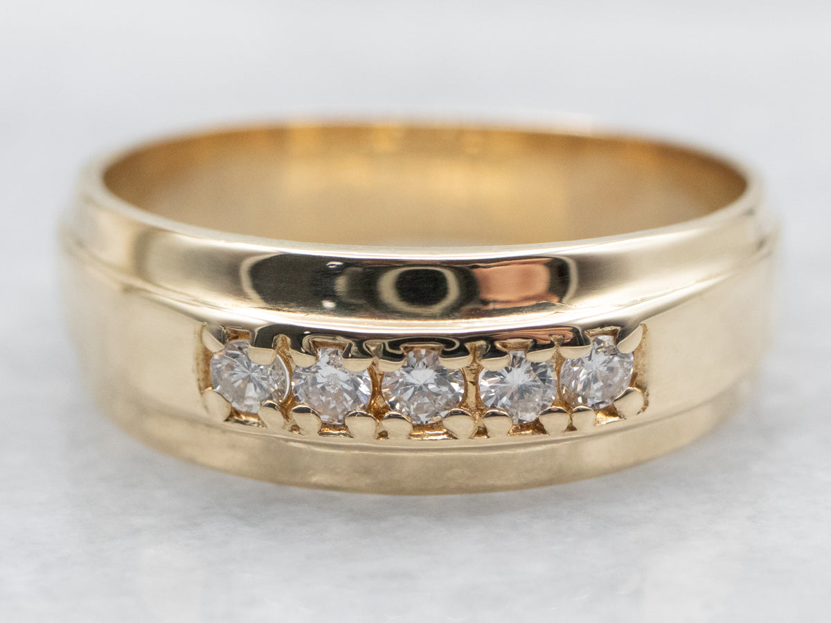 Diamond Wedding Band