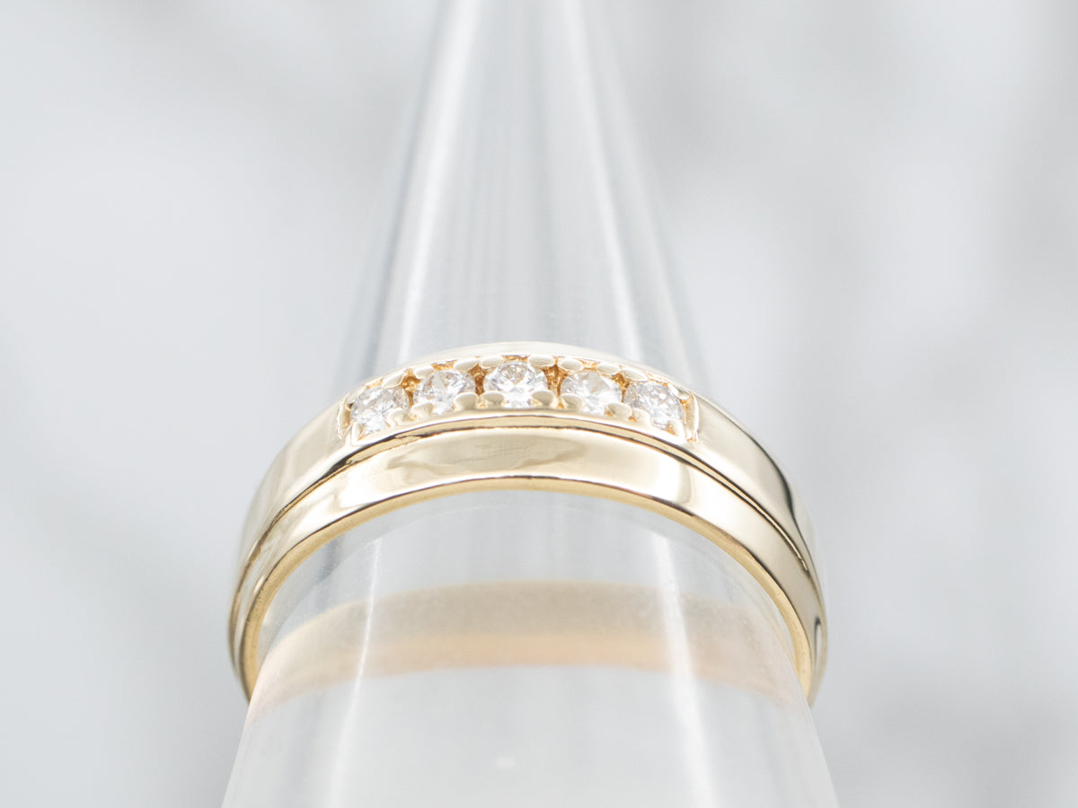 Diamond Wedding Band