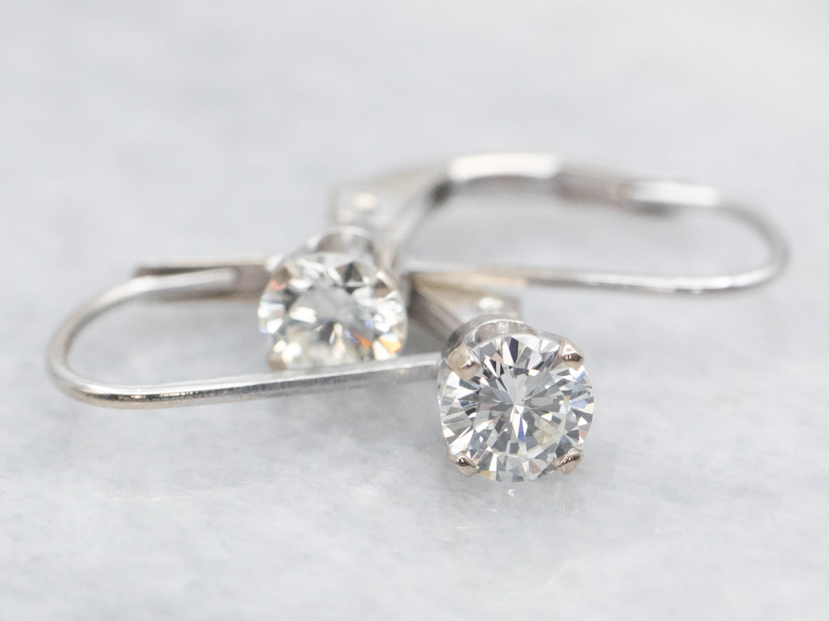 Sweet Diamond Drop Earrings