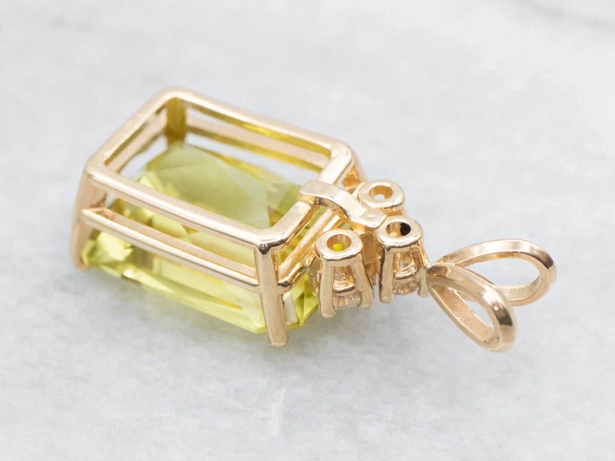 Beautiful Vintage Solid shops 14k Yellow Gold Lemon Quartz Star Pendant Charm! fsdds