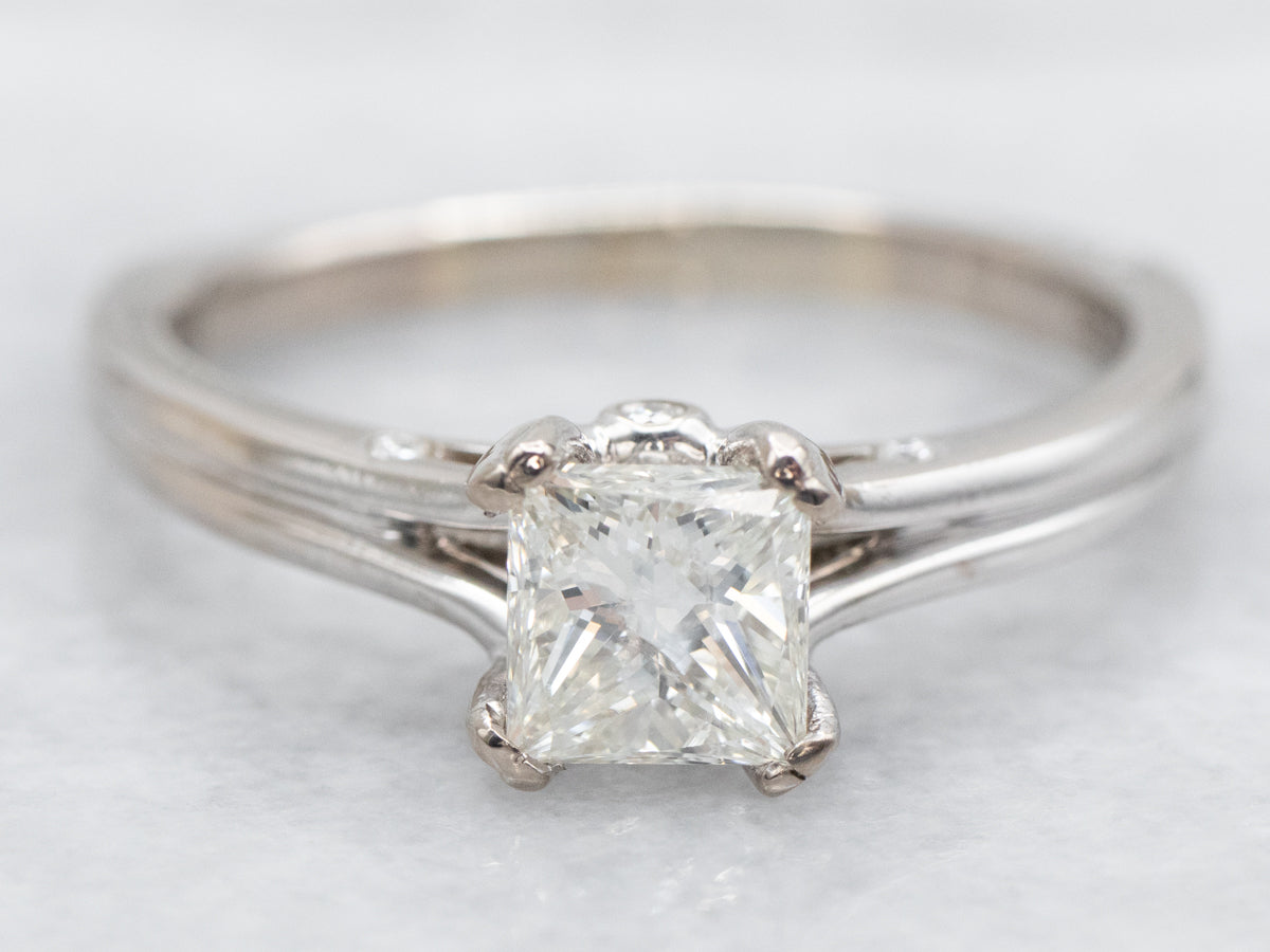 Princess Cut Diamond Engagement Ring