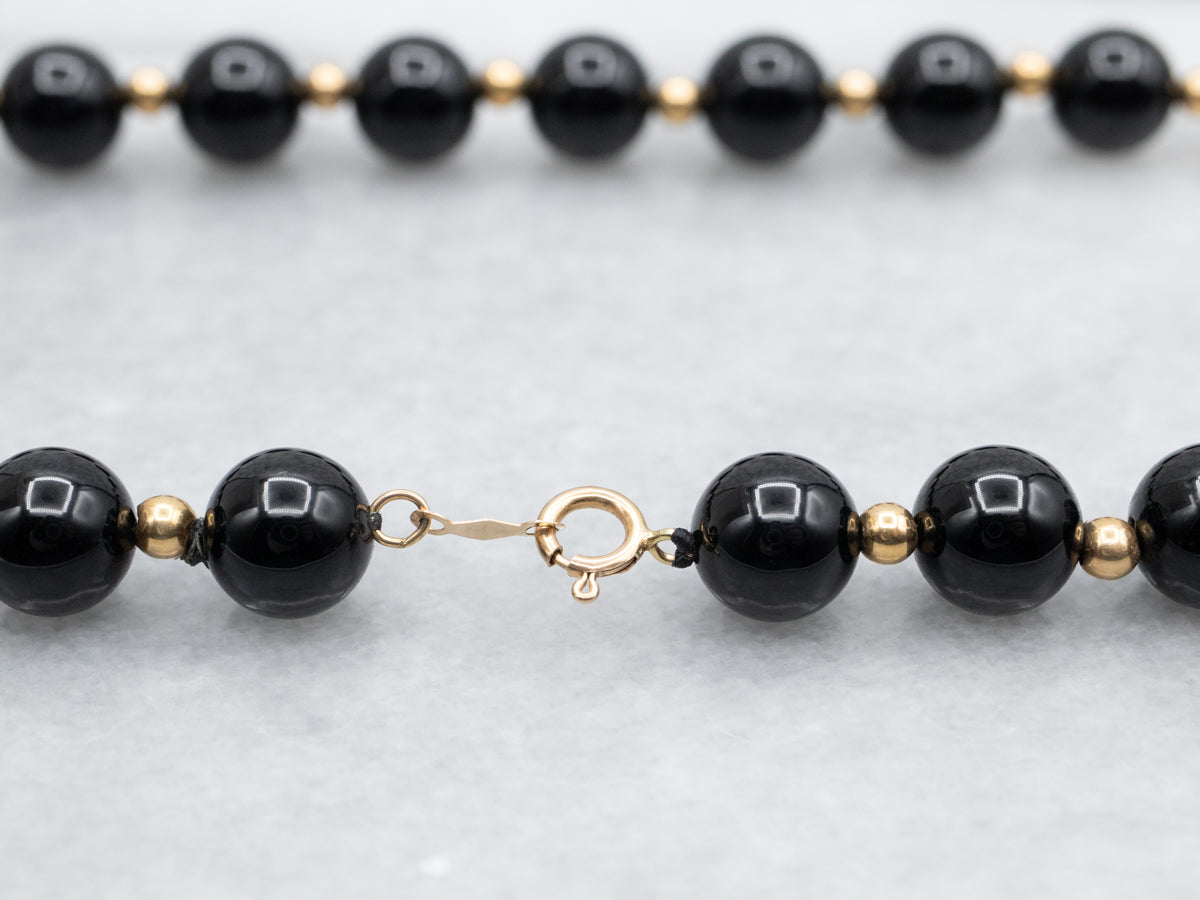 Black Onyx Necklace