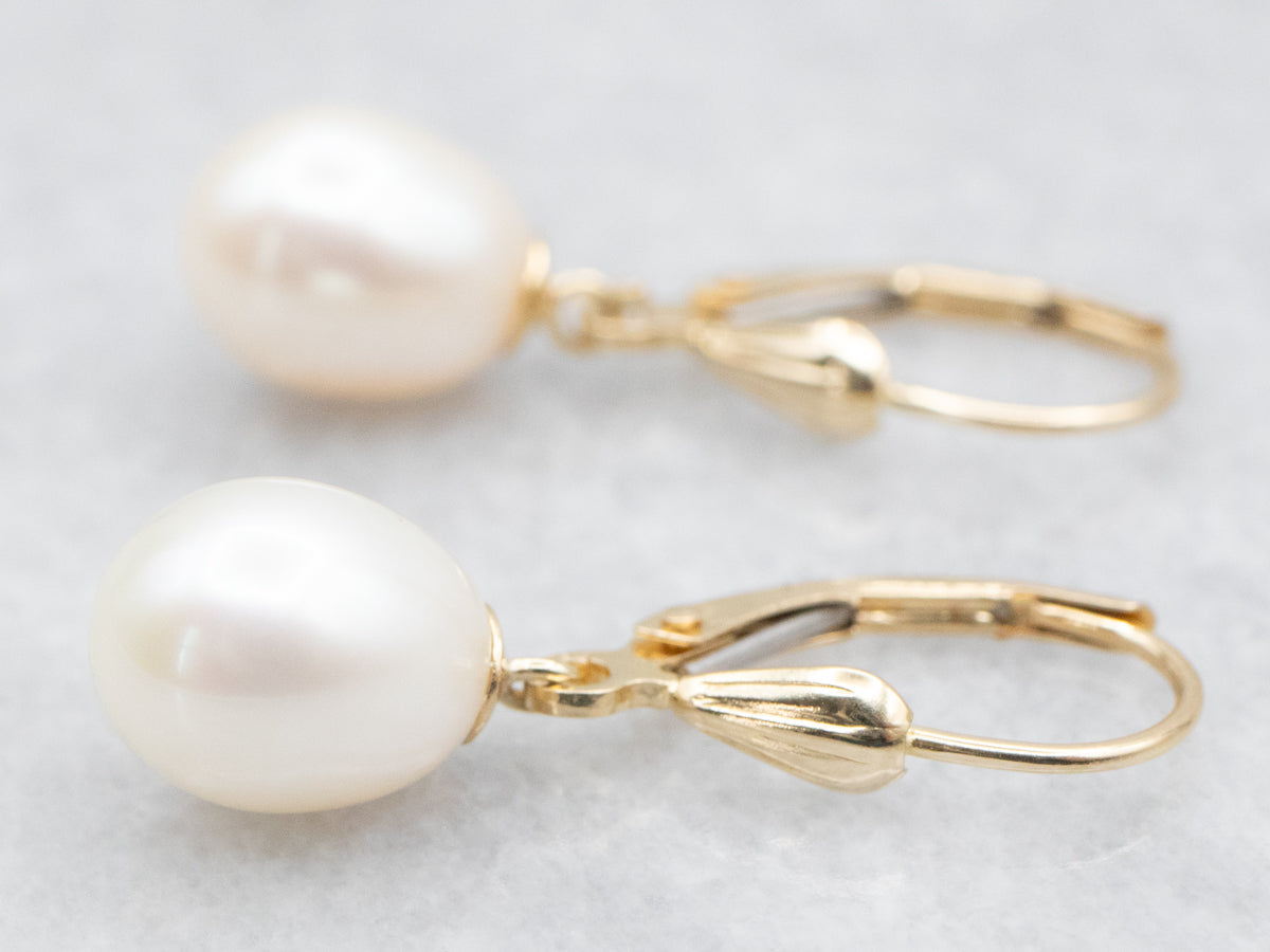 Freshwater Pearl Drop Earrings