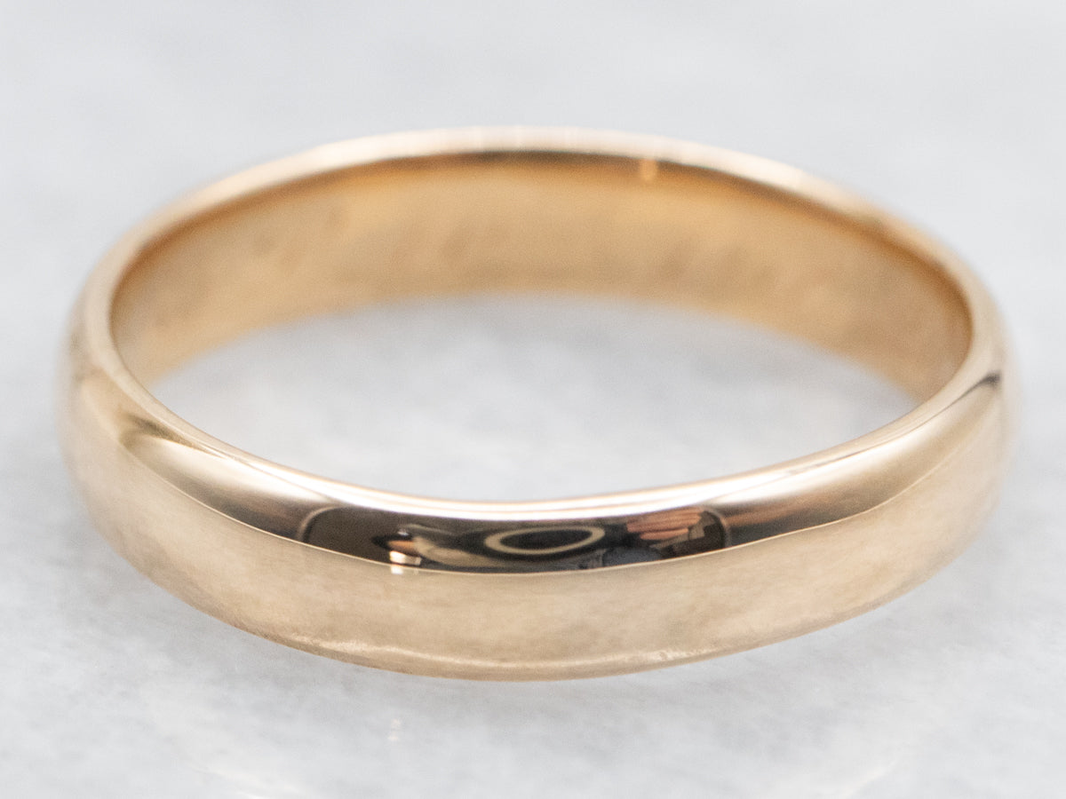 Antique 1925 Gold Wedding Band